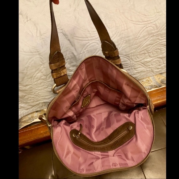 Brown Leather Juicy Couture Purse - Picture 4 of 5